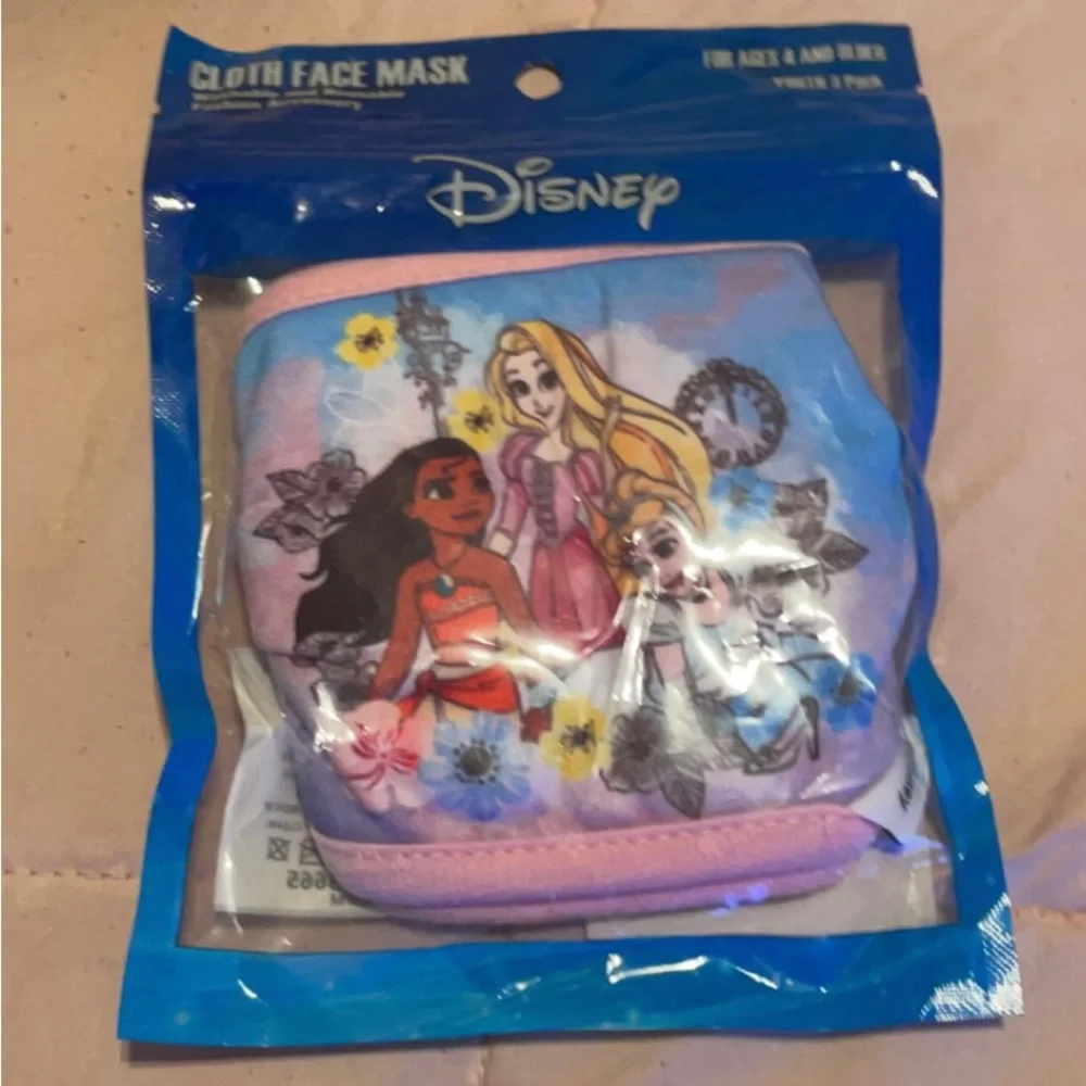 Kids Disney princess face mask